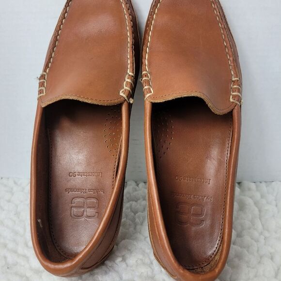 Allen Edmonds Interstate 90 Men's Driving Loafer Size 10 Brown Leather Shoes - Picture 9 of 11